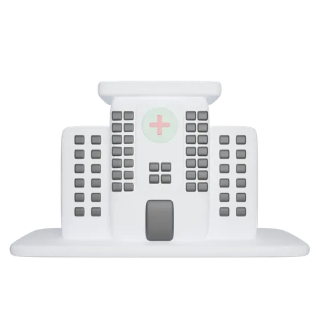 Hospitais  3D Icon