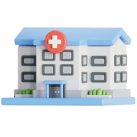 Hospital For The Sick 3D Icon