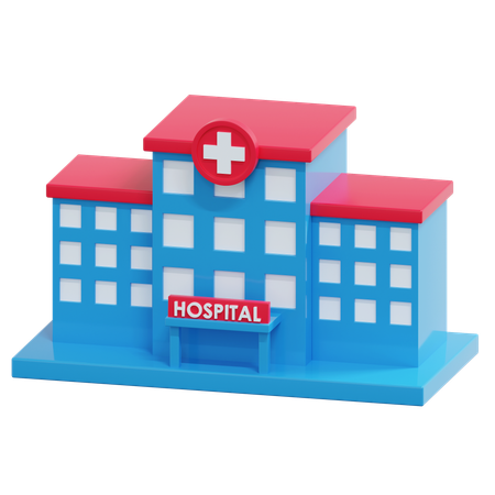 Hospital  3D Icon