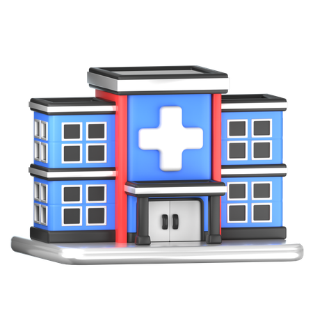 Hospital  3D Icon