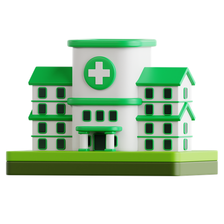 Hospital  3D Icon