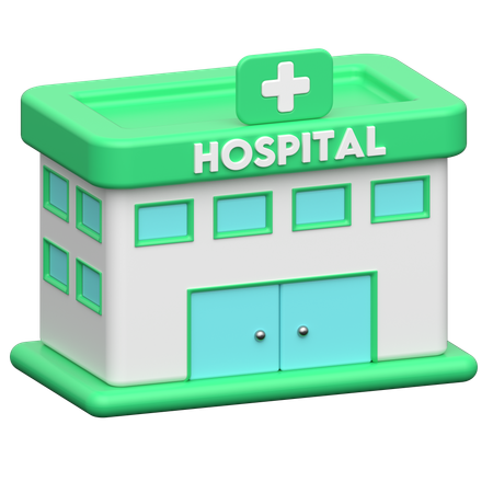 Hospital  3D Icon
