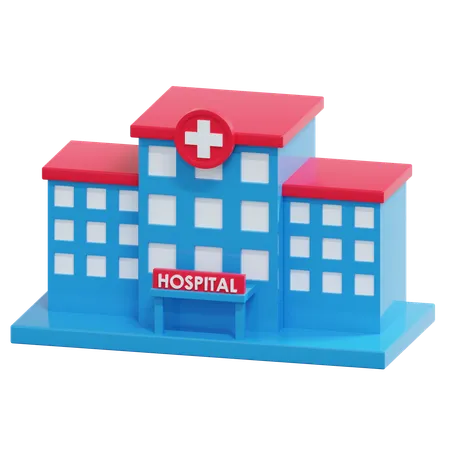 Hospital  3D Icon