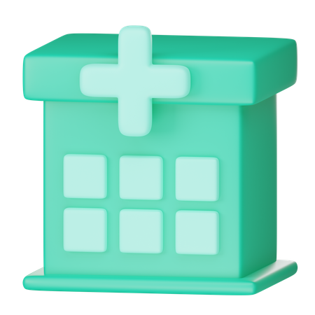 Hospital  3D Icon