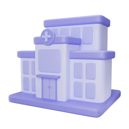 Hospital  3D Icon