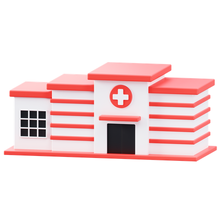 Hospital  3D Icon