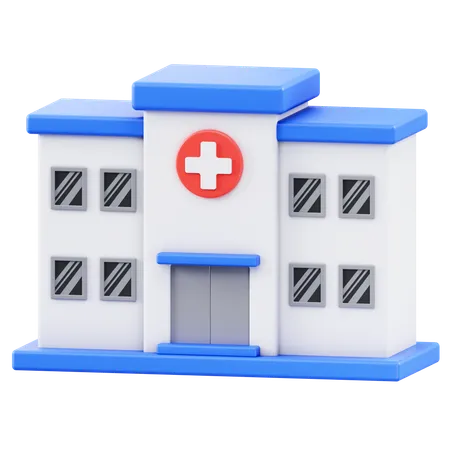 Hospital  3D Icon