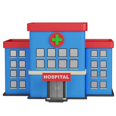 Hospital  3D Icon