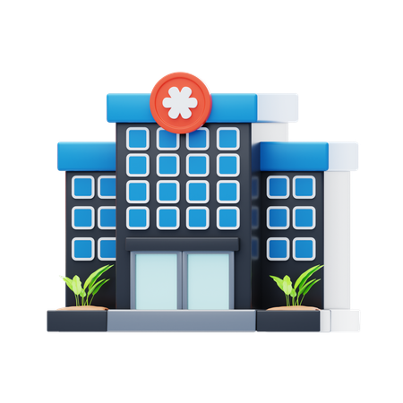 Hospital  3D Icon