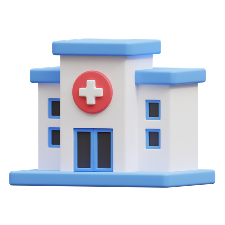 Hospital  3D Icon