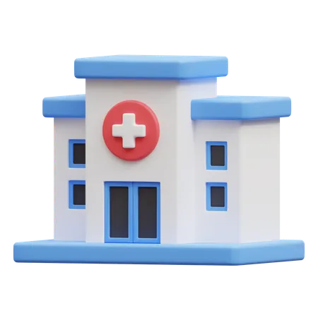 Hospital  3D Icon