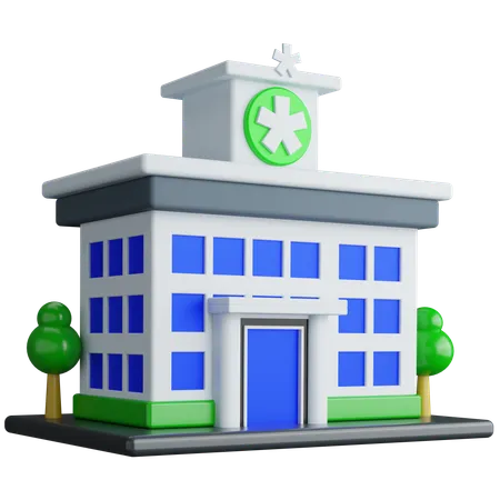 Hospital  3D Icon