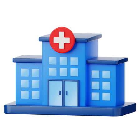 Hospital  3D Icon