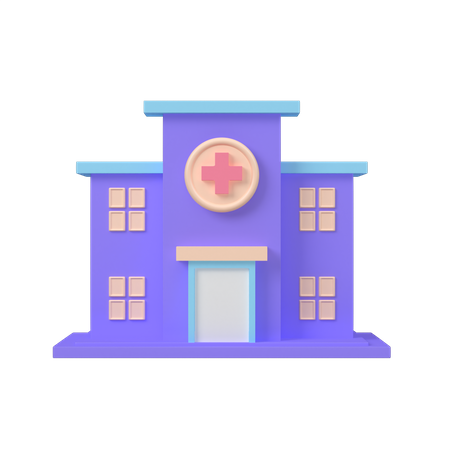 Hospital  3D Icon