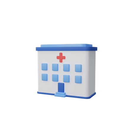 Hospital  3D Icon