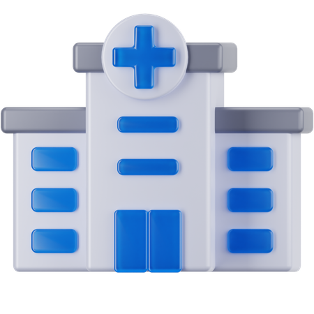 Hospital  3D Icon