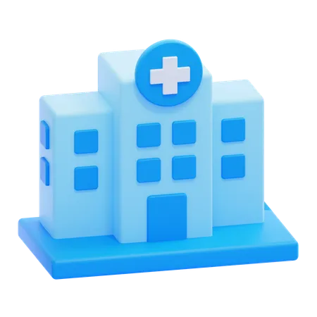 Hospital  3D Icon