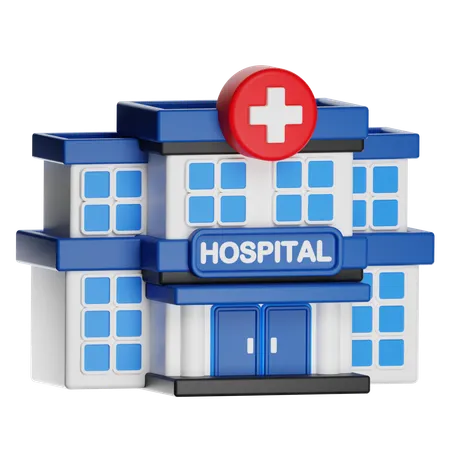 Hospital  3D Icon