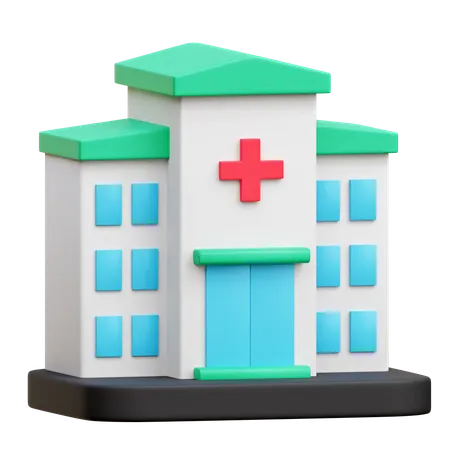 Hospital  3D Icon