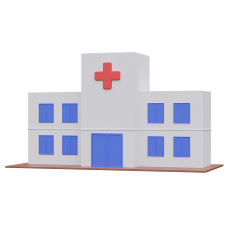 Hospital  3D Icon