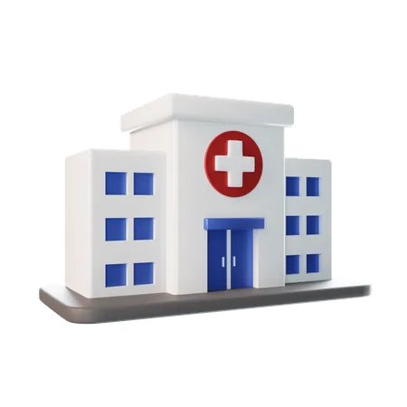 Hospital  3D Icon