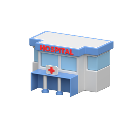 Hospital  3D Icon