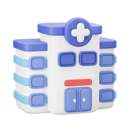 Hospital  3D Icon