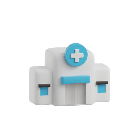 Hospital  3D Icon