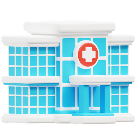 Hospital  3D Icon
