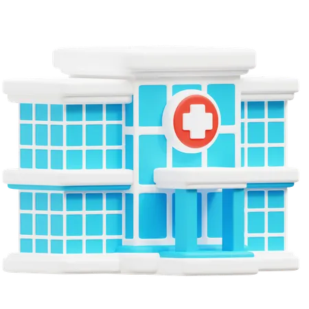 Hospital  3D Icon