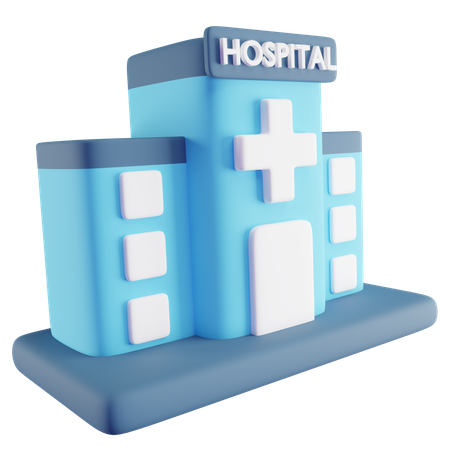 Hospital  3D Icon