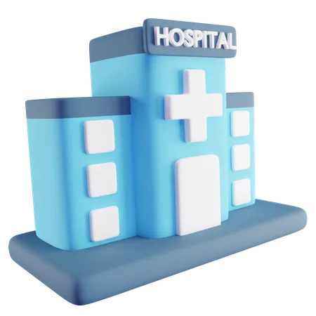 Hospital  3D Icon