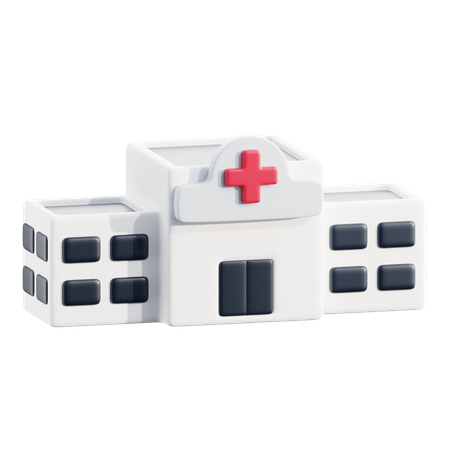 Hospital  3D Icon