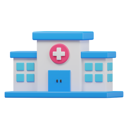 Hospital  3D Icon