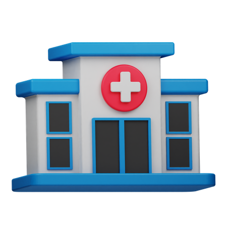 Hospital  3D Icon