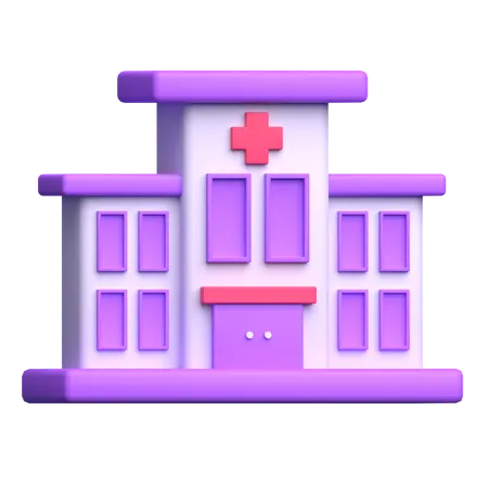 Hospital  3D Icon