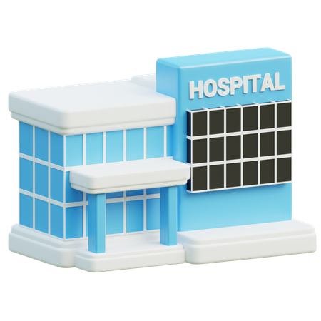 Hospital  3D Icon