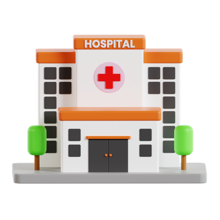 Hospital  3D Icon