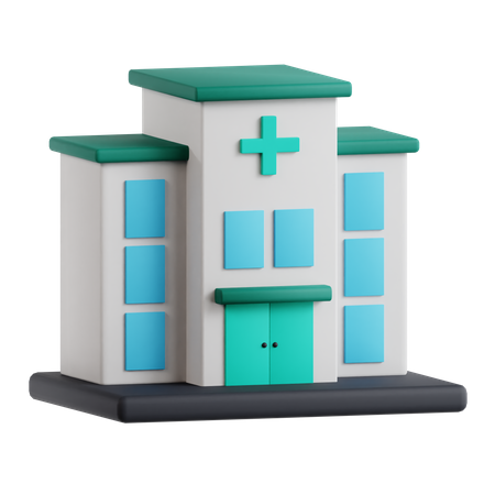 Hospital  3D Icon