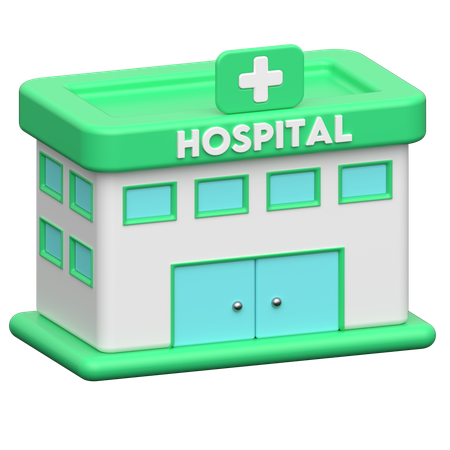 Hospital  3D Icon