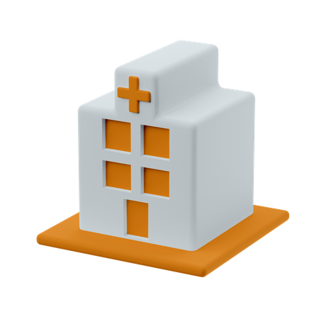 Hospital  3D Icon