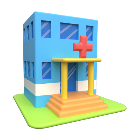 Hospital  3D Icon