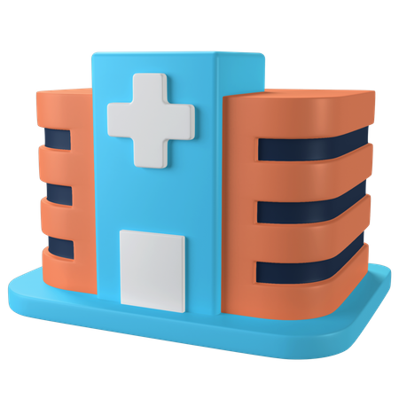 Hospital  3D Icon