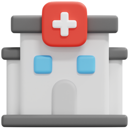 Hospital  3D Icon