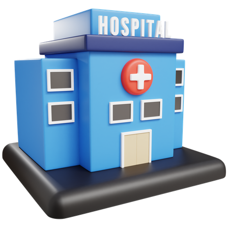 Hospital  3D Icon