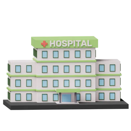Hospital Building 3 D Icons For Your All Of Your Design Needs 3D Icon