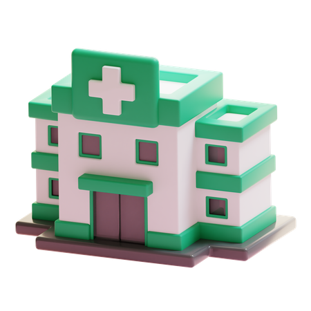 HOSPITAL  3D Icon