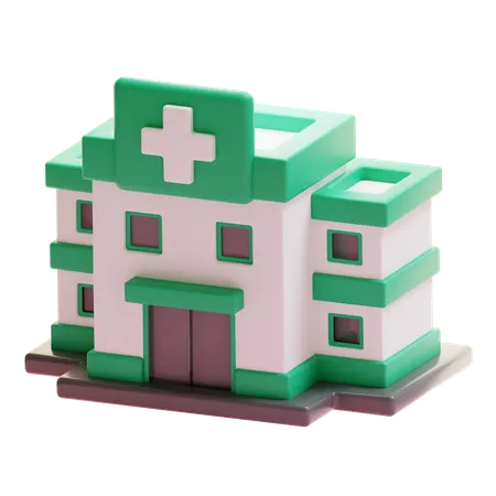 HOSPITAL  3D Icon