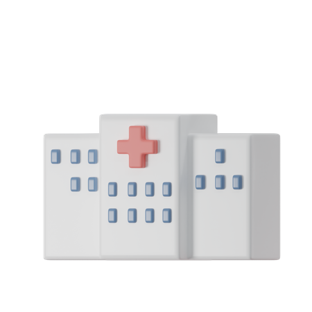 Hospital  3D Icon