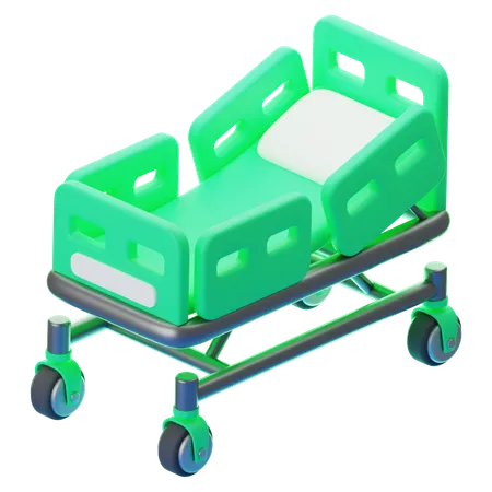 HOSPITAL BED  3D Icon